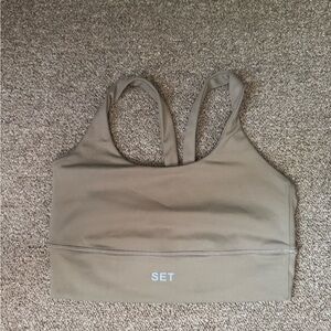 SET Tan Sports Bra